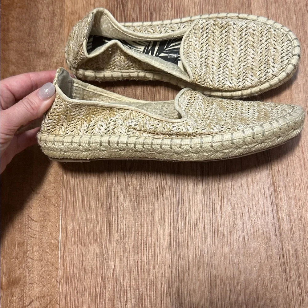 Women's DV Dolce Vita Desiree Straw‎ Slip-On Espadrille Loafers